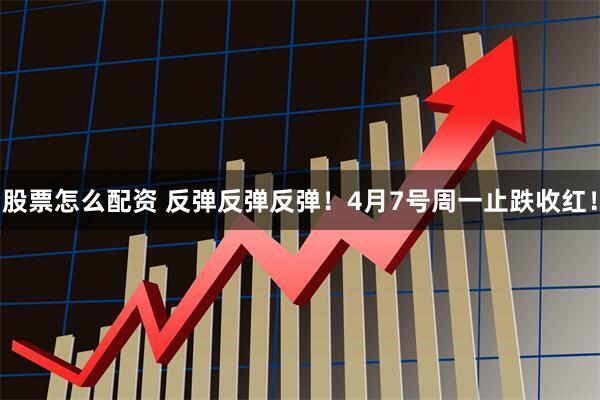 股票怎么配资 反弹反弹反弹！4月7号周一止跌收红！